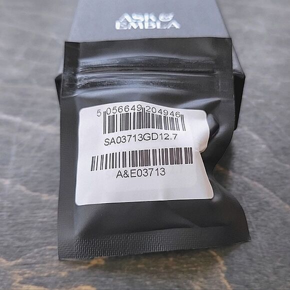 NIB Ask & Embla Valar Saddle Hangers in Gold .5" - Picture 7 of 11